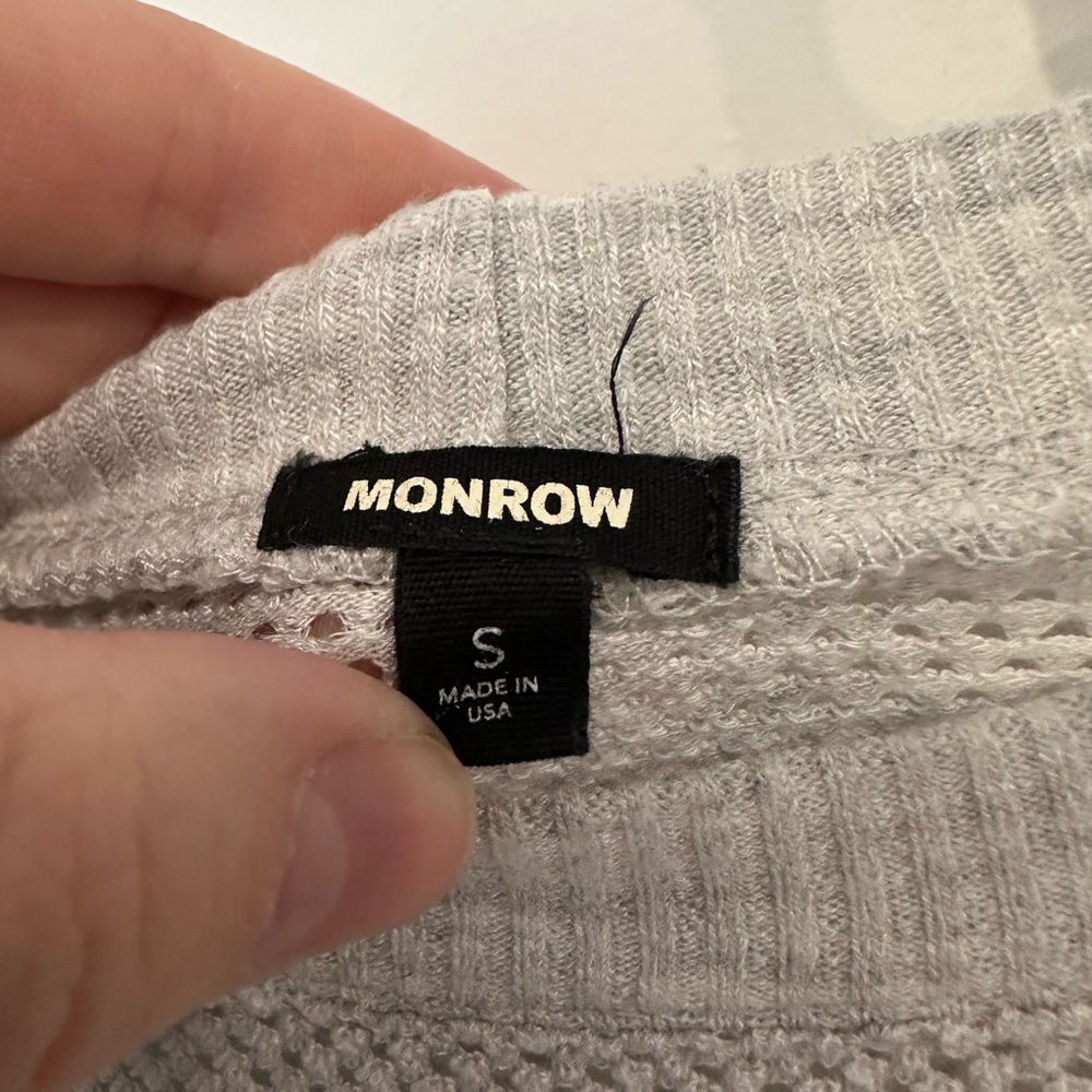 Monrow Raglan sweatshirt - Picture 4 of 5